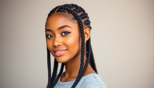 Elevate Your Style with TikTok's Medium Knotless Braids