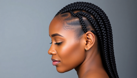 The Beauty of Medium Straight Back Feed in Braids