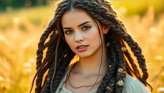 Unleash Your Inner Boho Goddess with These Stunning Braids