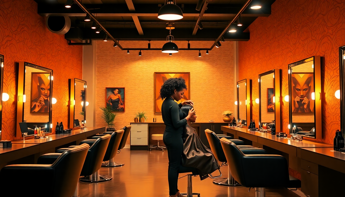 Discover the Transformative Power of Brixton's Premier Black Hair Salon: Salon Hair Care