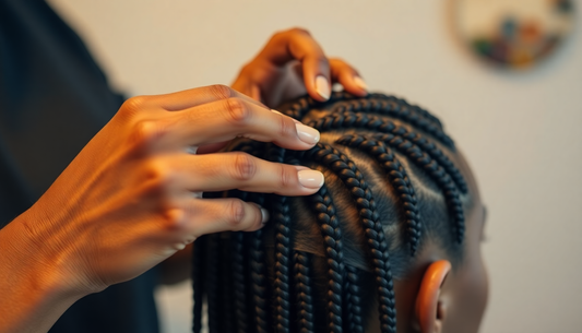 The Art of Small Straight Back Stitch Braids: A Salon Hair Care Guide