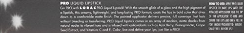 LORAC Pro Liquid Lipstick, Deep Burgundy