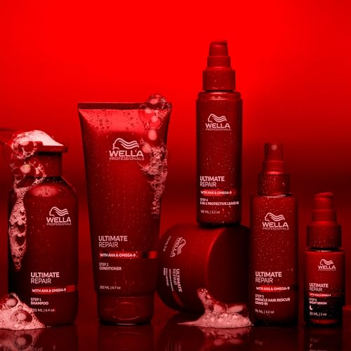 Wella Professionals ULTIMATE REPAIR Miracle Hair Rescue for Damaged Hair | Luxury Leave-In Treatment | Long-Lasting Repair & Protection | For All Hair Types | 1 Fl Oz - Packaging May Vary