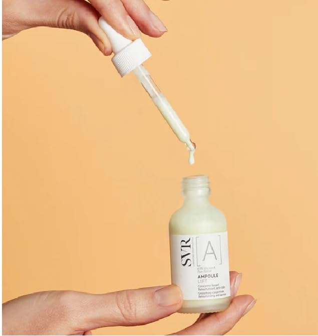 SVR Pure Retinol Face Serum. Improves Firmness Of Skin And Evens Skin Tone. Facial Serum That Helps To Visibly Reduce The Appearance Of Fine Lines & Dark Spots, 1 Fl.oz.