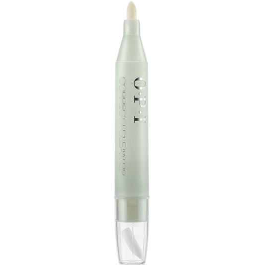 OPI Correct Clean Up | Refillable Nail Polish Remover Corrector Pen | Gentle & Non-Drying Formula | Includes Replacement Tip | 0.13 fl oz