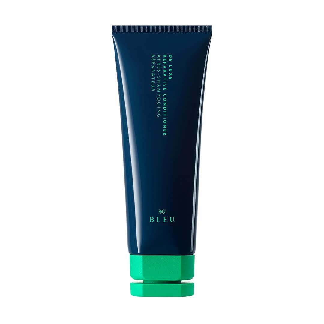 R+Co BLEU De Luxe Reparative Conditioner – Luxury Hydrating and Nourishing Hair Treatment for Repair and Restoration – Sulfate-Free, Paraben-Free, Vegan-Friendly Formula, 6.8 oz