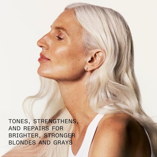 Olaplex No. 4P Blonde Enhancing Toning Shampoo, 8.5 Fl Oz + No. 5P Blonde Enhancer™ Toning Conditioner, Repairs, Hydrates, & Brightens All Blonde, Lightened, & Grey Hair
