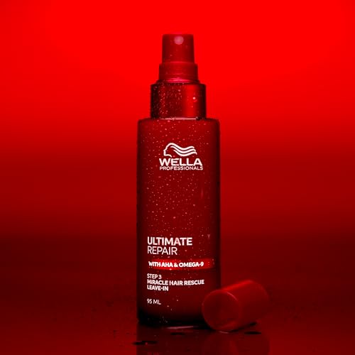 Wella Professionals ULTIMATE REPAIR Miracle Hair Rescue for Damaged Hair | Luxury Leave-In Treatment | Long-Lasting Repair & Protection | For All Hair Types | 1 Fl Oz - Packaging May Vary