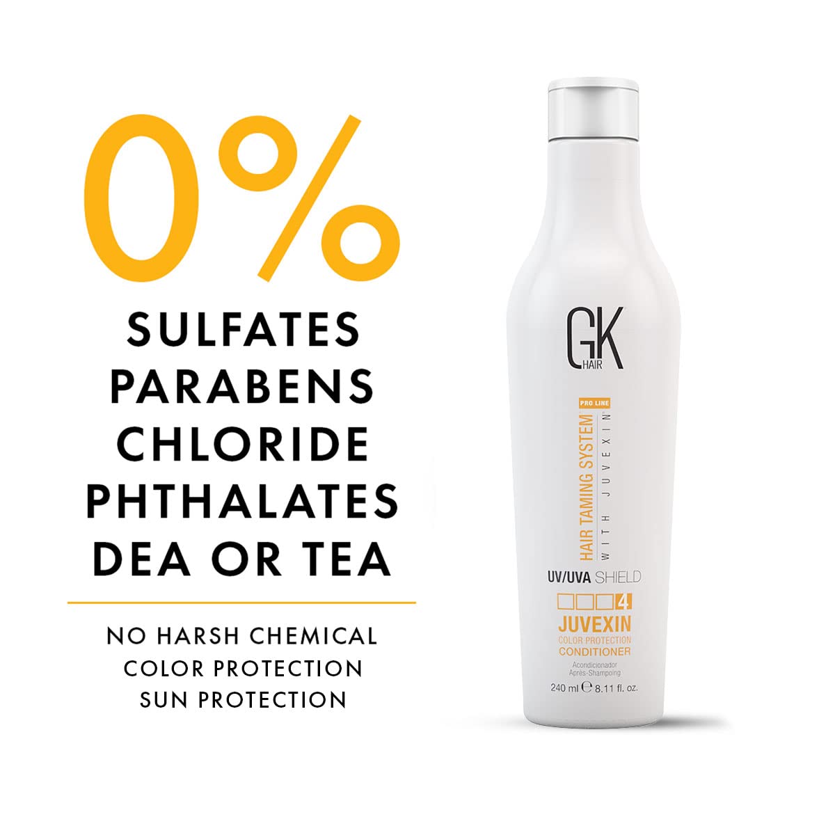 GK HAIR Sulphate free UVA Color Shield Conditioner for UV protection & colored hair