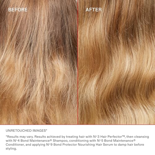 Olaplex Full-On Shine Hair Gift Set: Limited-edition Set with Hair Perfector, Shampoo & Conditioner, Scalp Treatment & Full Sized Bond Smoother & Bonding Oil for Shiny, Smooth, Strong Hair in One Use