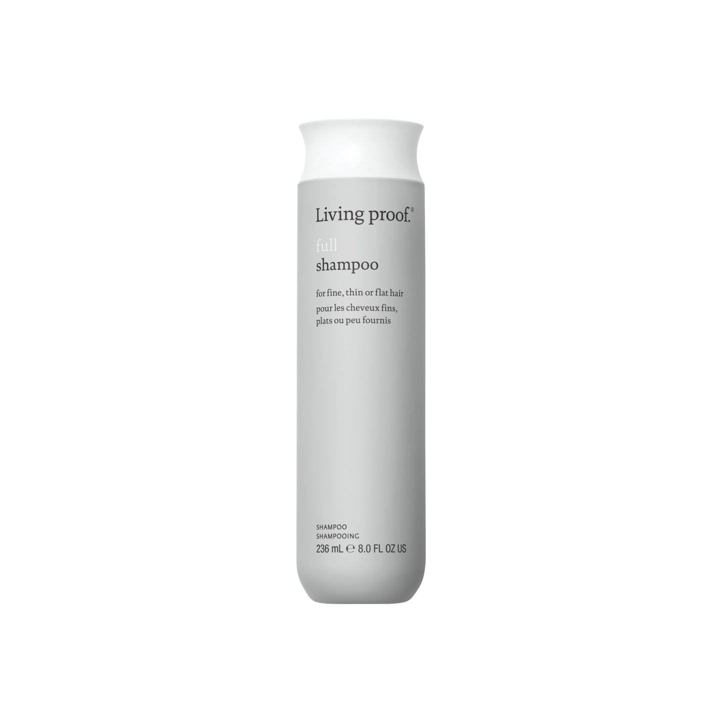 Living Proof Full Shampoo Volumizing Shampoo – Adds Volume, Bounce, Long-Lasting Fullness, Gentle, Paraben & Silicone Free, Safe for Color Treated Hair, 8 oz