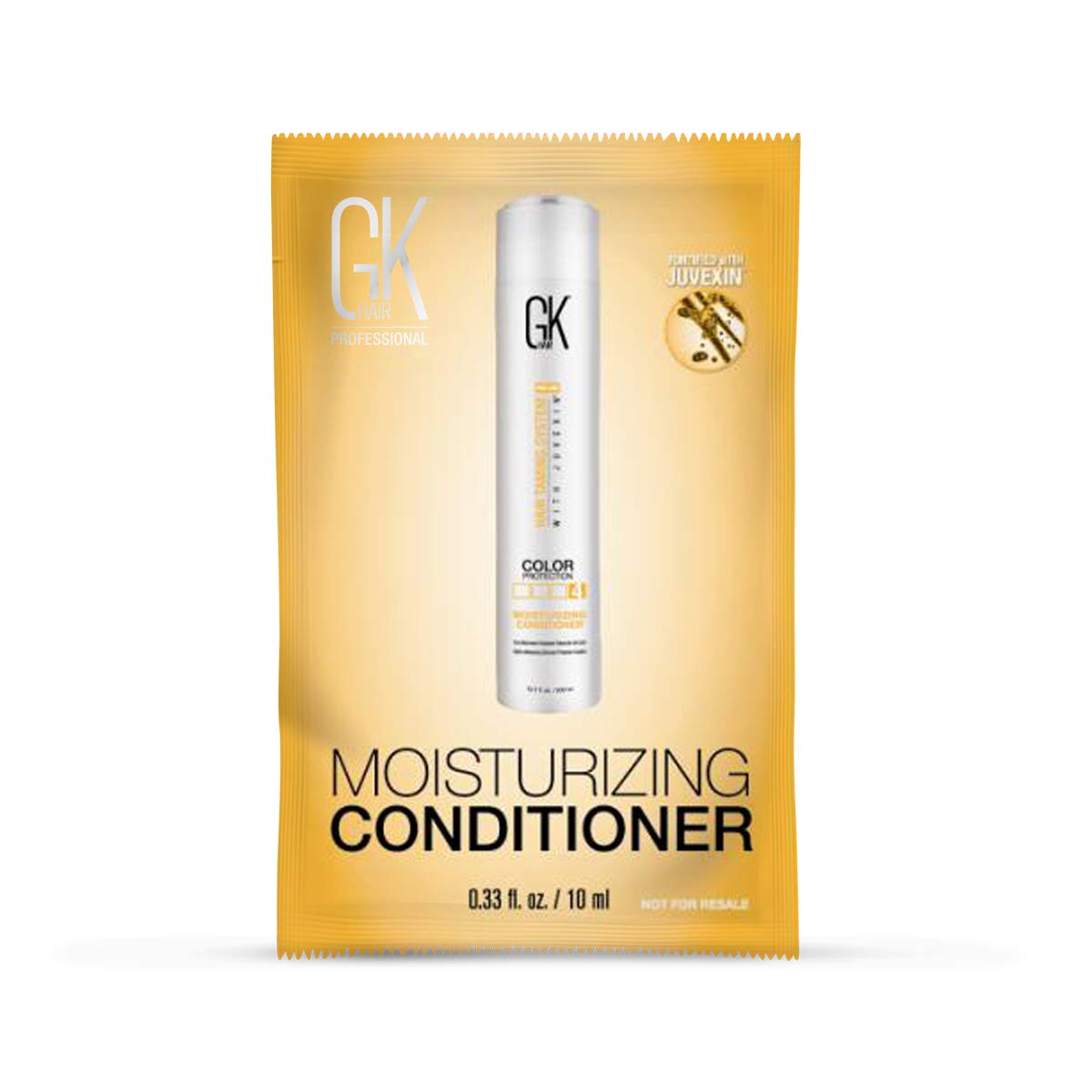 GK HAIR Global Keratin Samples Pack Sachets Moisturizing Shampoo and Conditioner (0.34 Fl Oz/10ml) | Serum (0.16 Fl Oz/5ml) | ThermalStyleHer (0.34 oz) | Cashmere (0.34 oz) | Leave In Cream (0.34 oz)