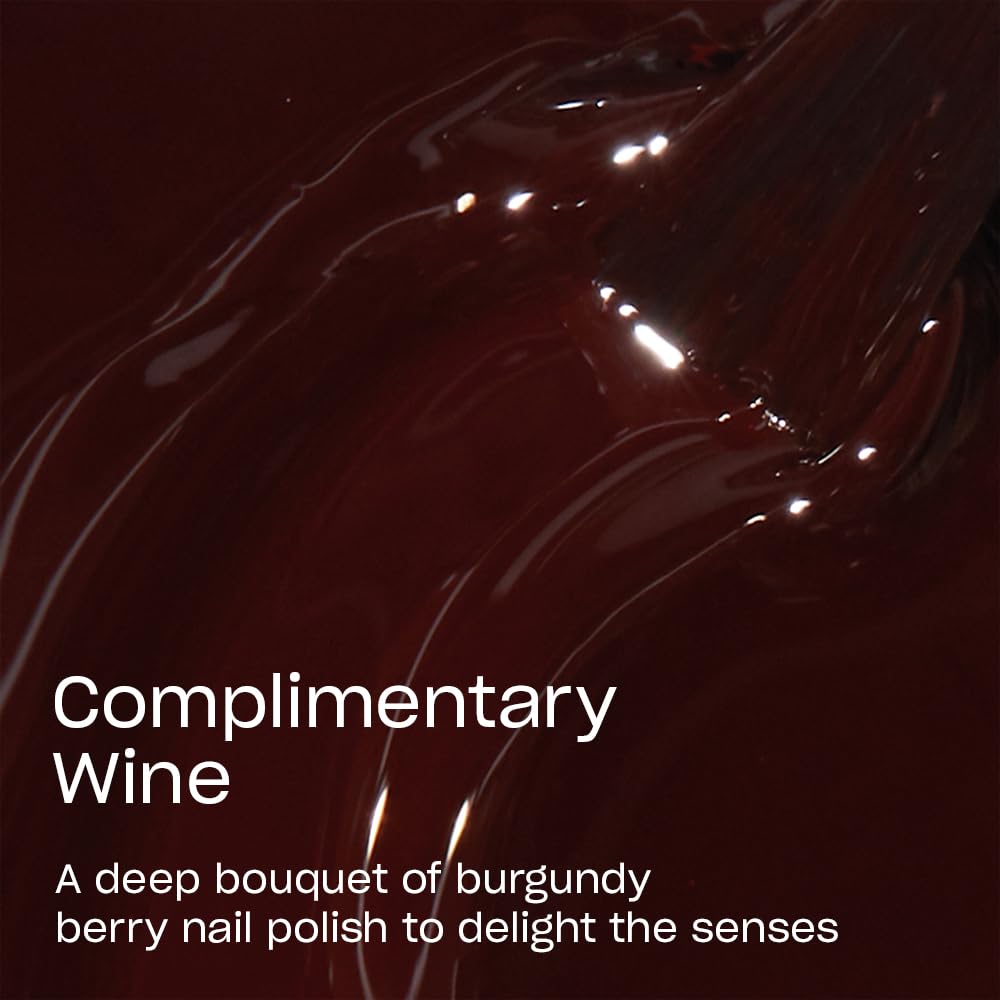 OPI Nail Lacquer Complimentary Wine | Opaque Dark Red Crème Chip Resistant Nail Polish | Muse of Milan Collection
