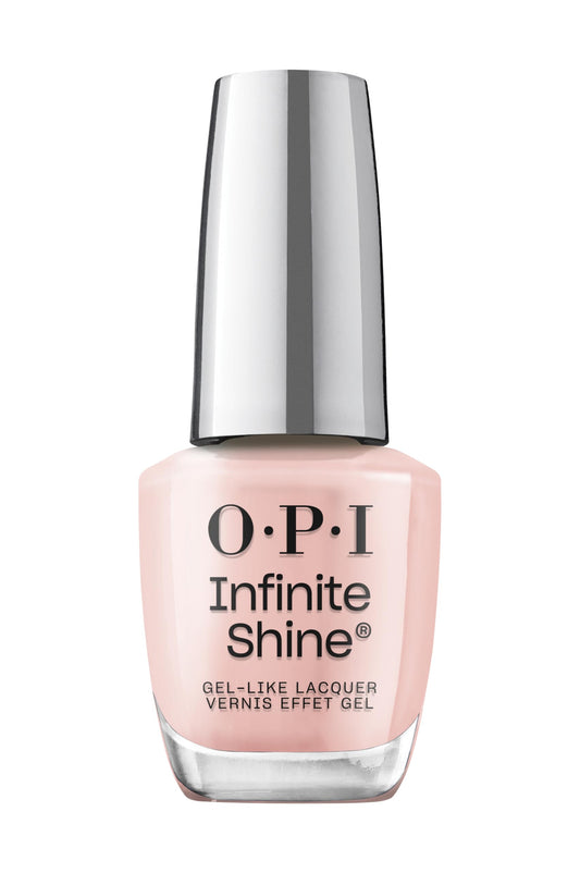 OPI Infinite Shine Bubble Bath | Sheer Nude Pink Crème Long Wear Gel Like Nail Polish | Vegan, Long Lasting, Streak Free