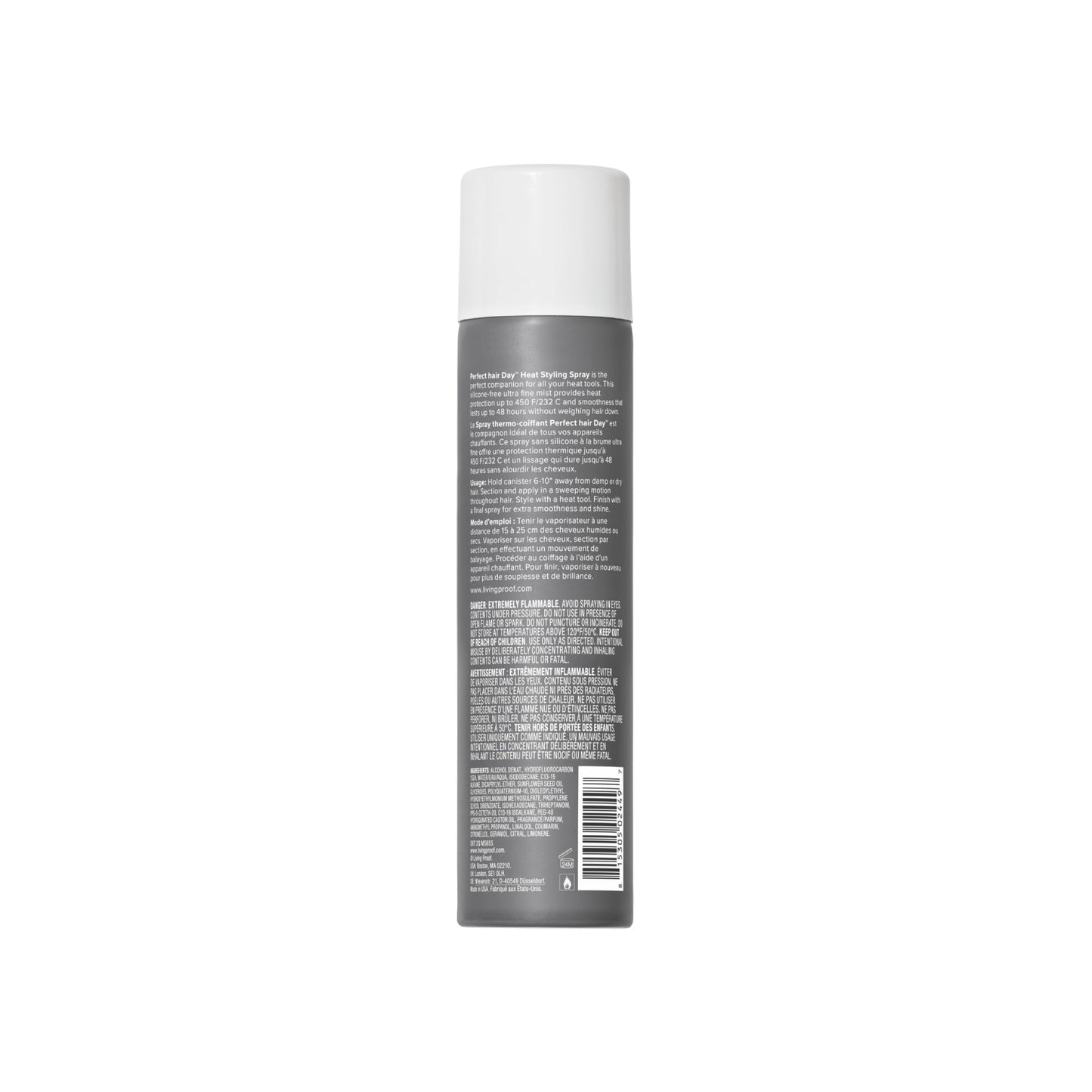 Living proof Perfect Hair Day Heat Styling Spray – Smoothness for 48 Hours, Heat Protection up to 450°F, Ultra-Fine Mist for Damp or Dry Hair, 5.5 oz