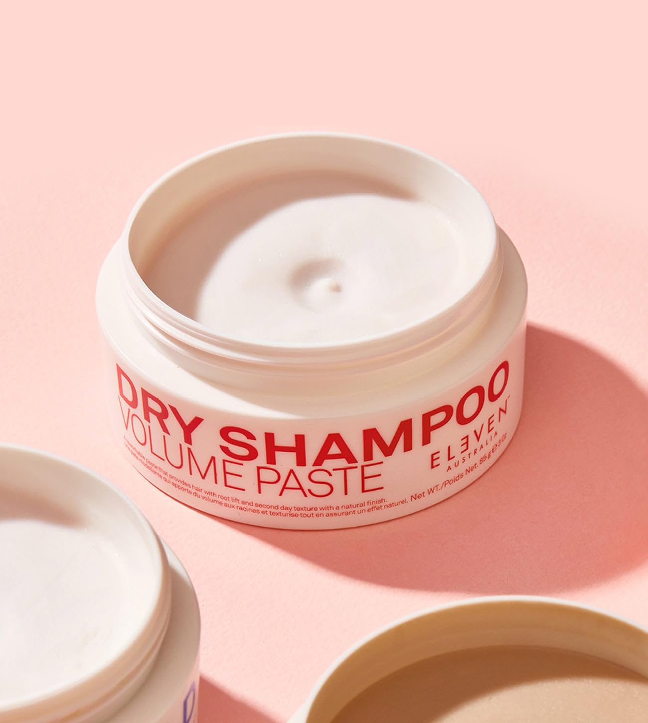 ELEVEN AUSTRALIA Dry Shampoo Volume Paste - Adds Volume, Texture & Freshness, Absorbs Oil, Lightweight Formula, No Residue - Red - 3 Oz