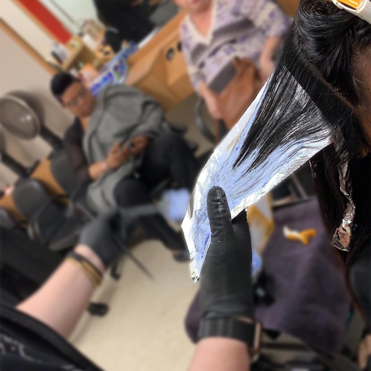 GK Hair Pop-up Foil with Box of 250 Sheets for Hairs Coloring – Premium Silver Aluminum Foil for Hair Highlighting, Coloring, and Dyeing