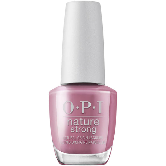 OPI Nature Strong Simply Radishing | Opaque Dark Pink Crème Natural Origin Nail Polish | Plant Based, Vegan, Cruelty Free