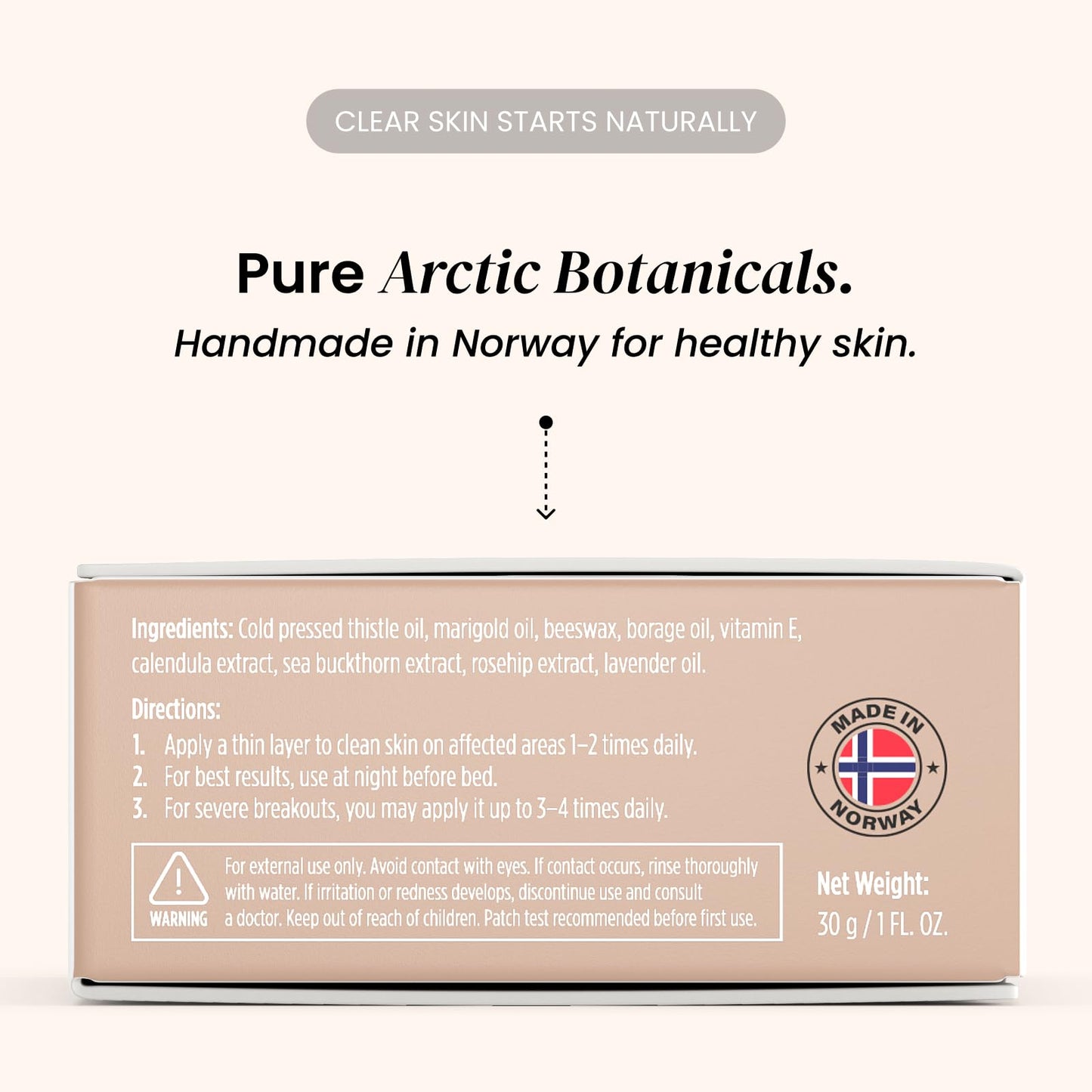 Eliré Clear Skin Balm– Ultimate Night Formula for Breakouts, Pimples and Blemishes – Helps Fade Marks and Uneven Tone – Prevents New Pimples – Softens Fine Lines and Enlarged Pores