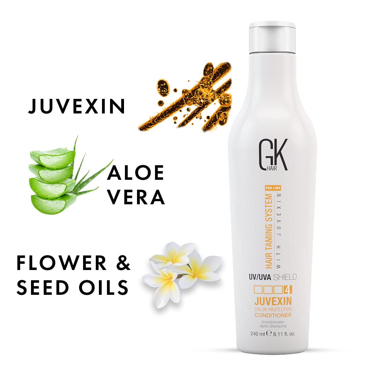 GK HAIR Sulphate free UVA Color Shield Conditioner for UV protection & colored hair