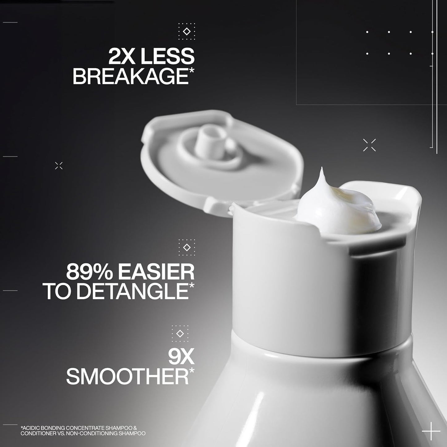 Redken Bonding Conditioner for Damaged Hair Repair, Acidic Bonding Concentrate, For All Hair Types