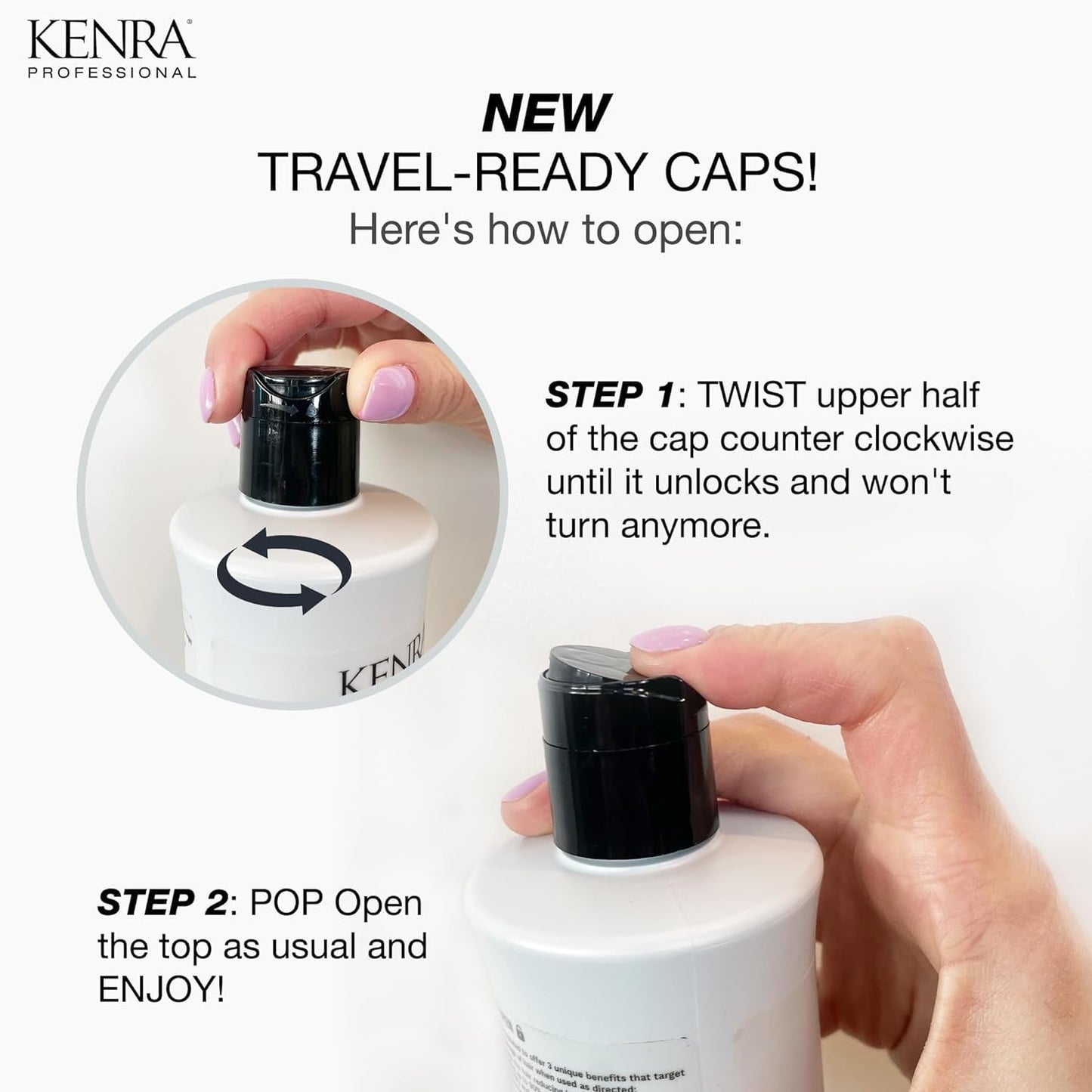 Kenra Professional Volume Shampoo & Conditioner Set | Creates Body, Bounce & Fullness | Increases Volume up to 45% | Fine To Normal Hair |10.1 fl. oz. Duo