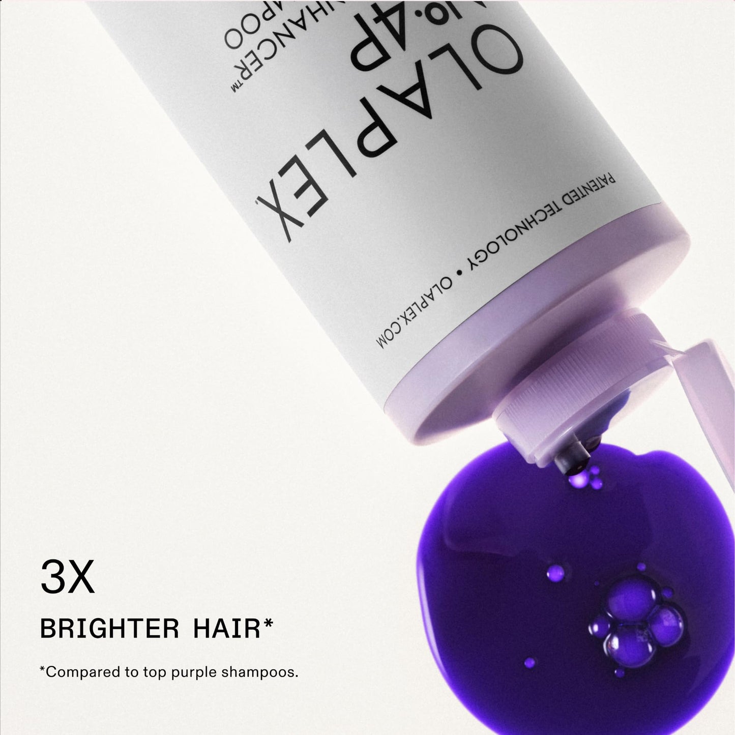 Olaplex No. 4P Blonde Enhancer Purple Toning Shampoo, Repairs, Hydrates, & Brightens All Blonde, Lightened, & Grey Hair, 8.5 fl oz