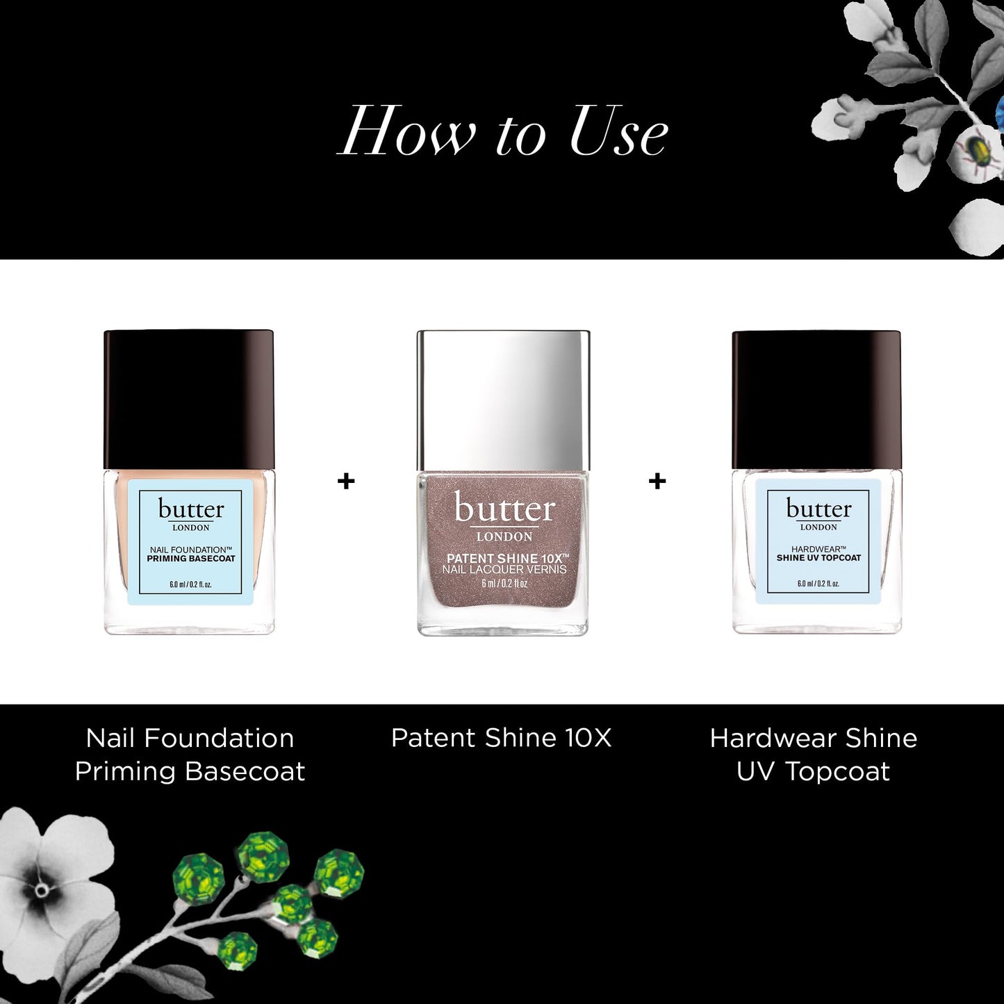 butter LONDON Patent Shine 10X Nail Lacquer Polish, All Hail The Queen - Gel-Like Finish & Chip-Resistant Nail Lacquer Helps Protects & Strengthens Nails - Vegan & Cruelty-Free