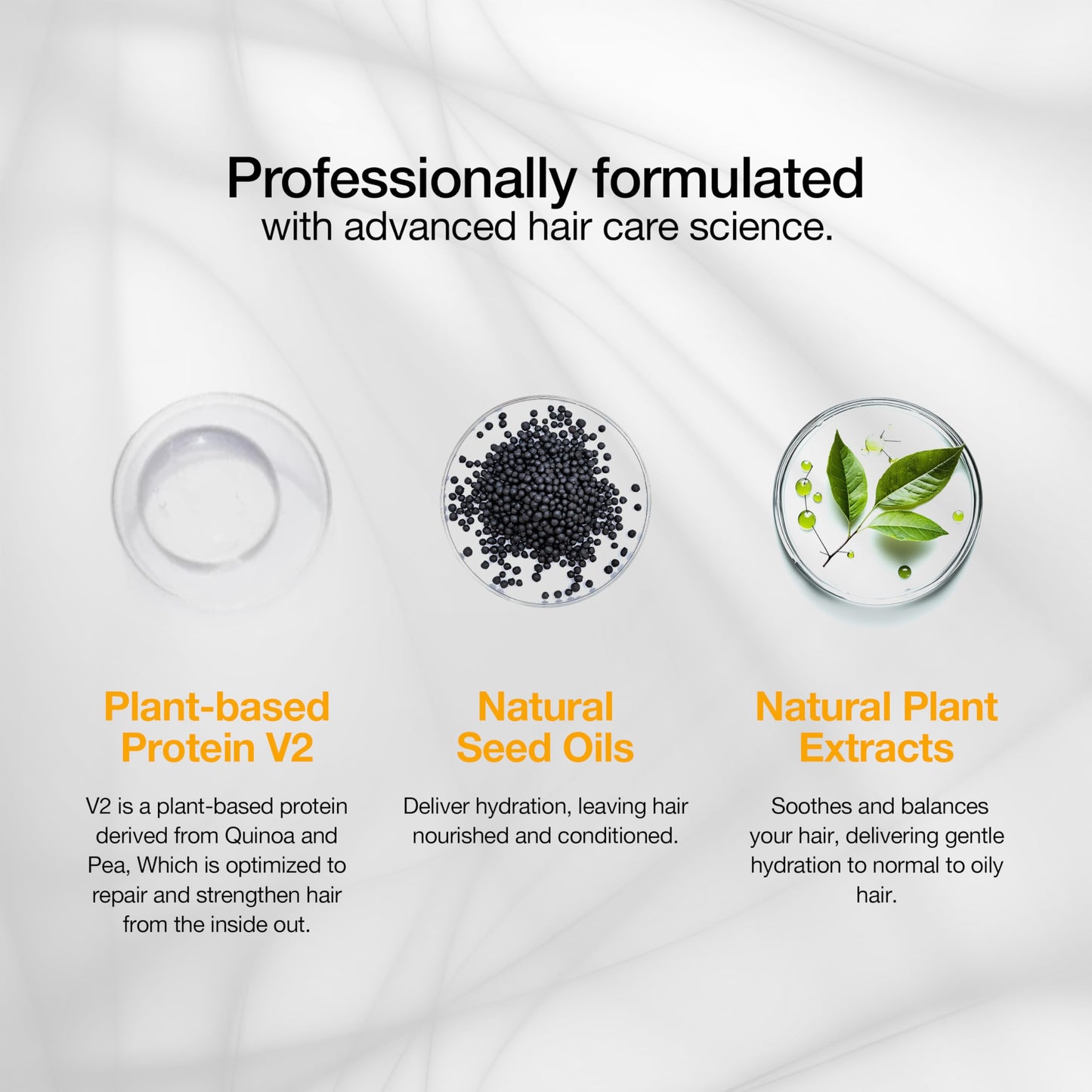 Balancing Conditioner for Oily Hair Scalp Volumising Sulphate Free Conditioners for Greasy Hair Colored Treated Dry Hair Anti-Frizz Hydrating Deep Cleansing for Men & Women - 10.1 Ounce