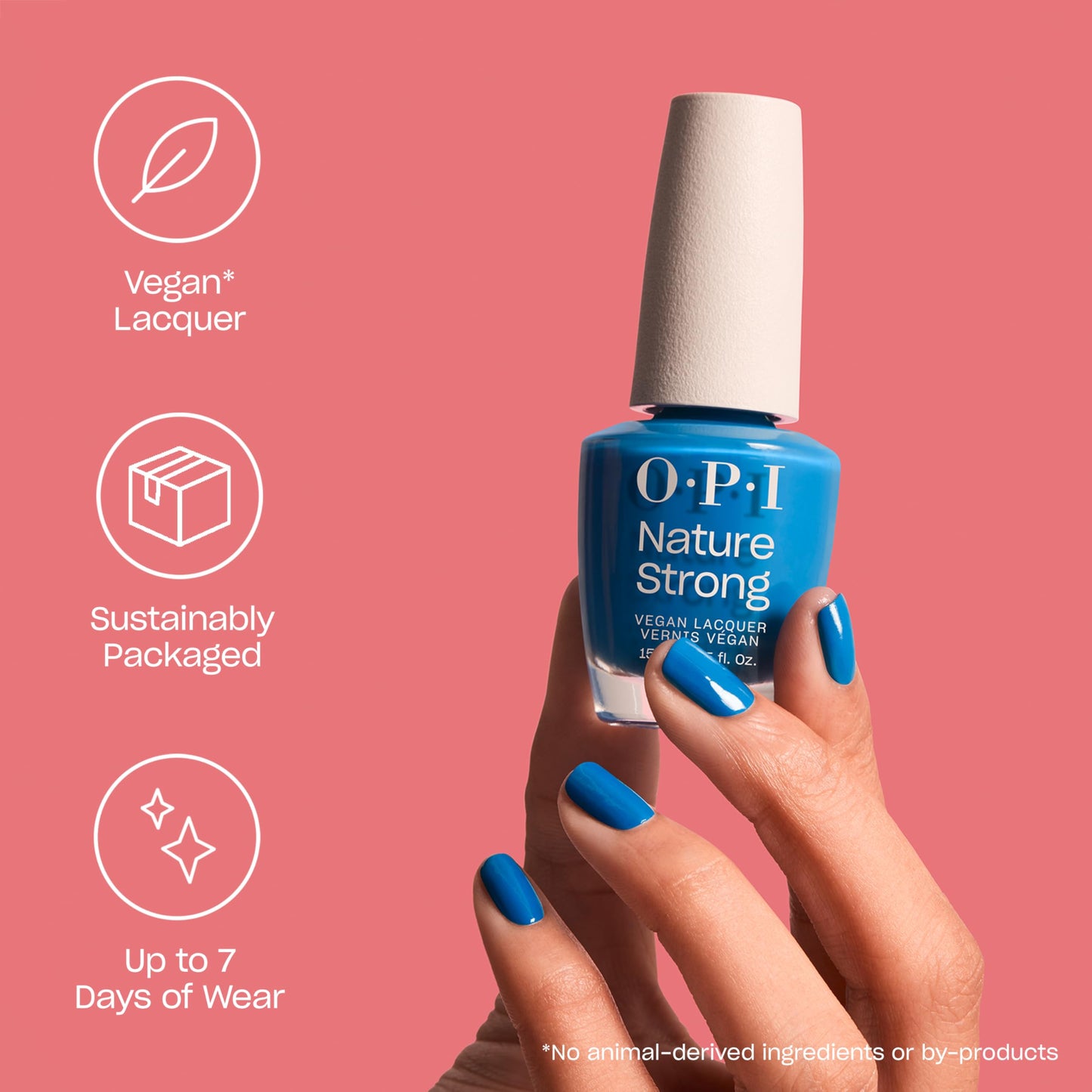 OPI Nature Strong Make My Bark on the World | Opaque Dark Neutral Brown Crème Natural Origin Nail Polish LE | Plant Based, Vegan, Cruelty Free