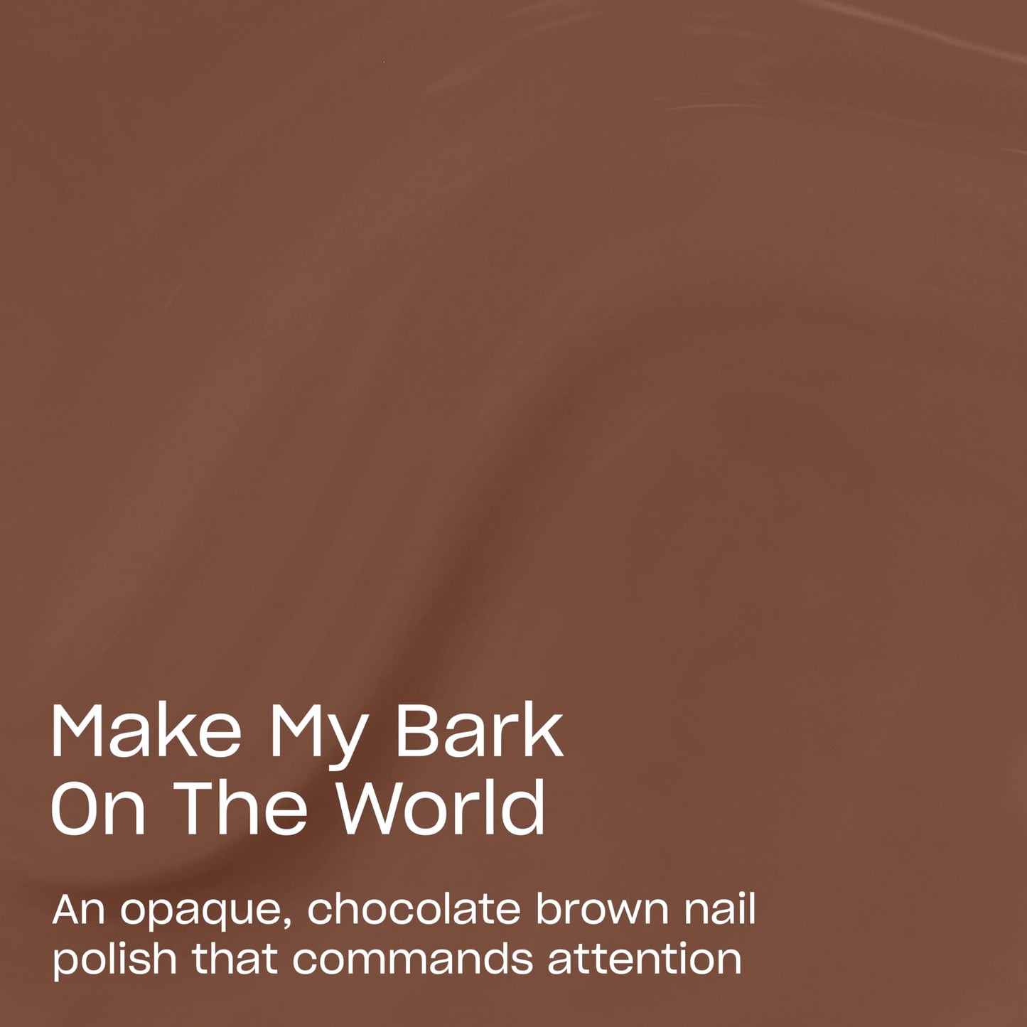 OPI Nature Strong Make My Bark on the World | Opaque Dark Neutral Brown Crème Natural Origin Nail Polish LE | Plant Based, Vegan, Cruelty Free