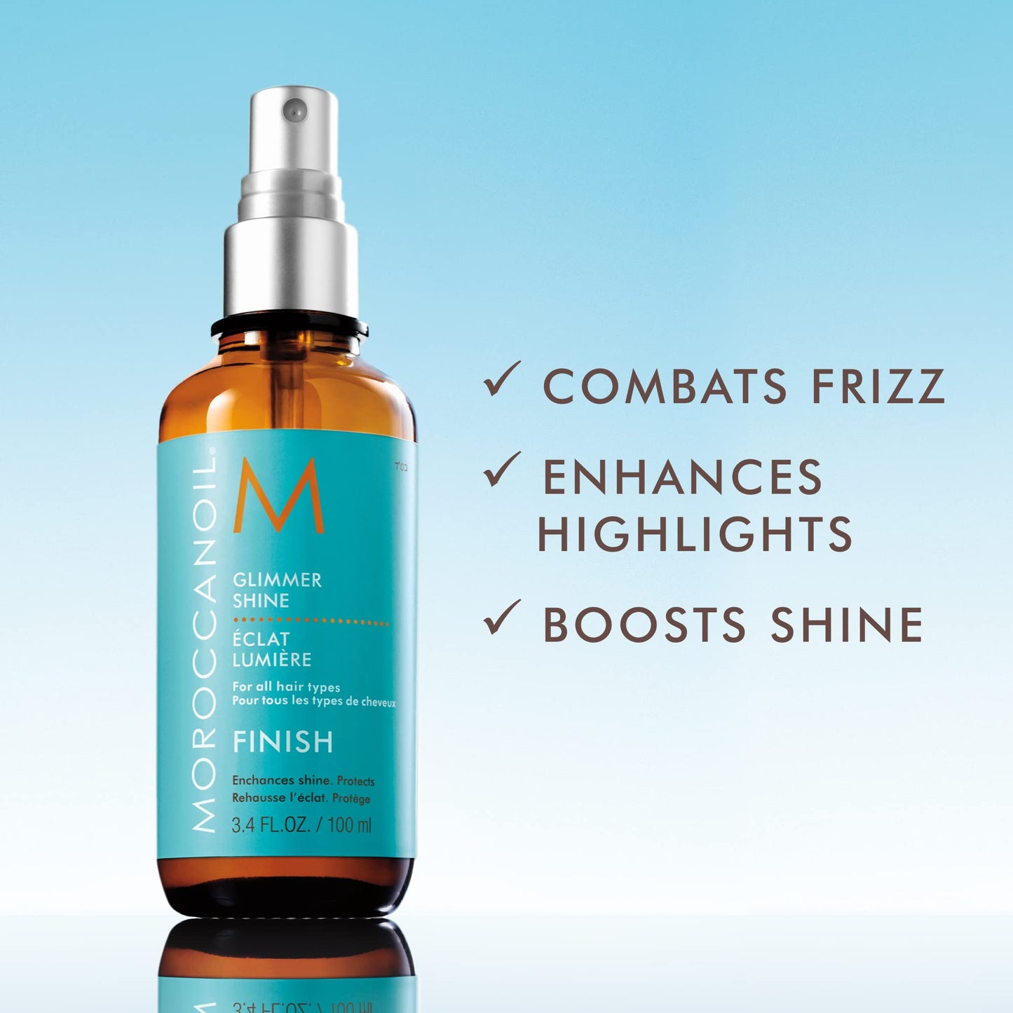 Moroccanoil Glimmer Shine Spray, 3.4 Fl. Oz.