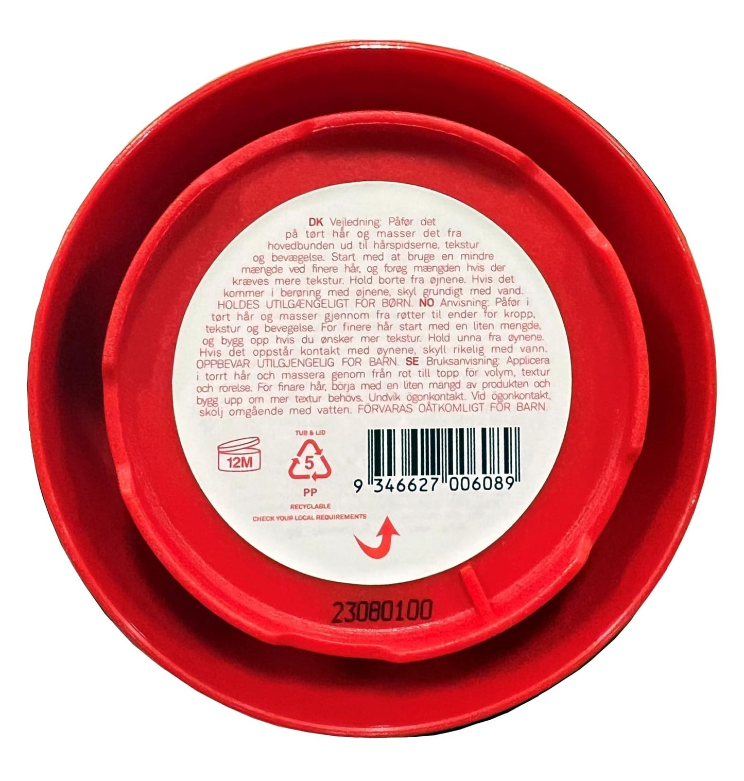 ELEVEN AUSTRALIA Dry Shampoo Volume Paste - Adds Volume, Texture & Freshness, Absorbs Oil, Lightweight Formula, No Residue - Red - 3 Oz
