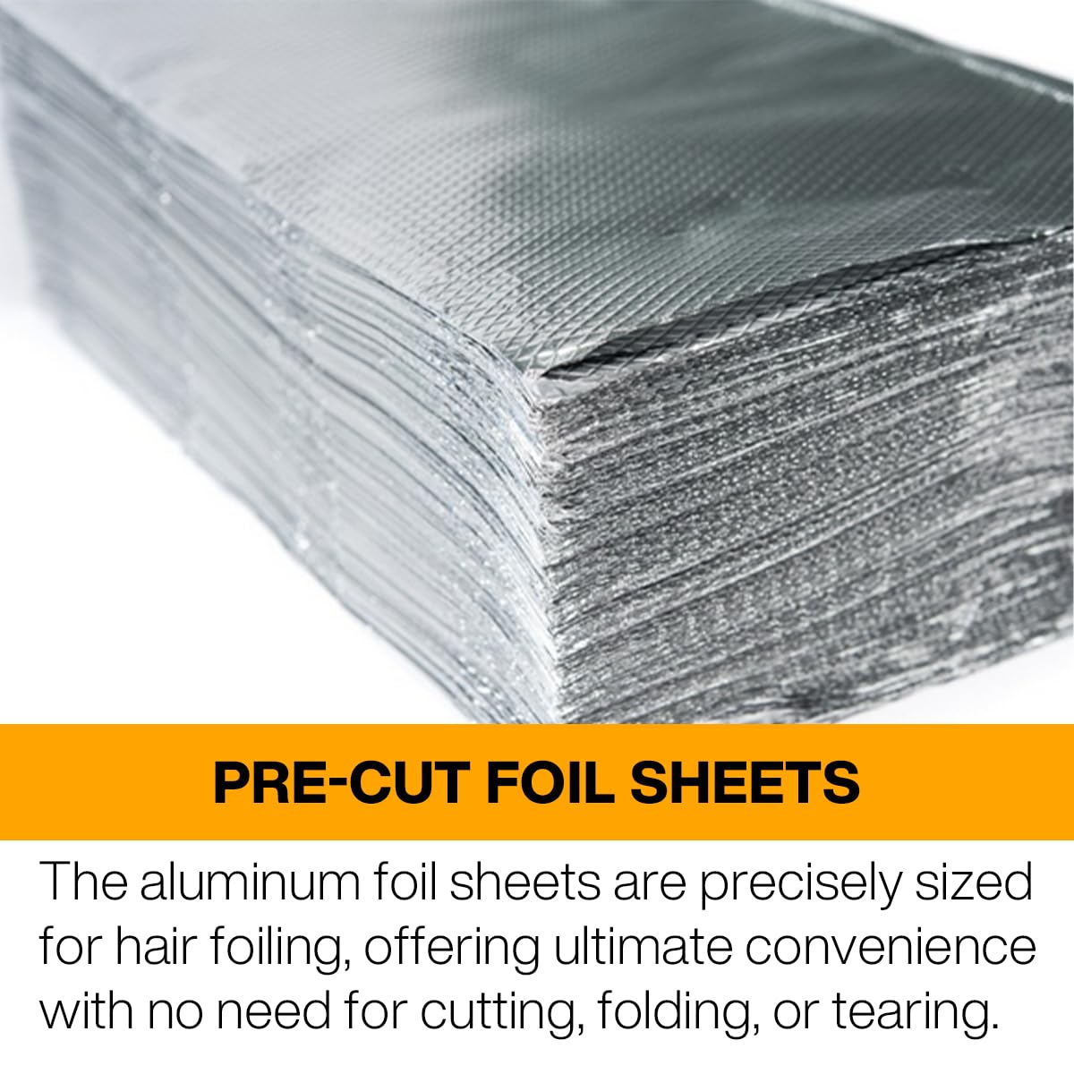GK Hair Pop-up Foil with Box of 250 Sheets for Hairs Coloring – Premium Silver Aluminum Foil for Hair Highlighting, Coloring, and Dyeing