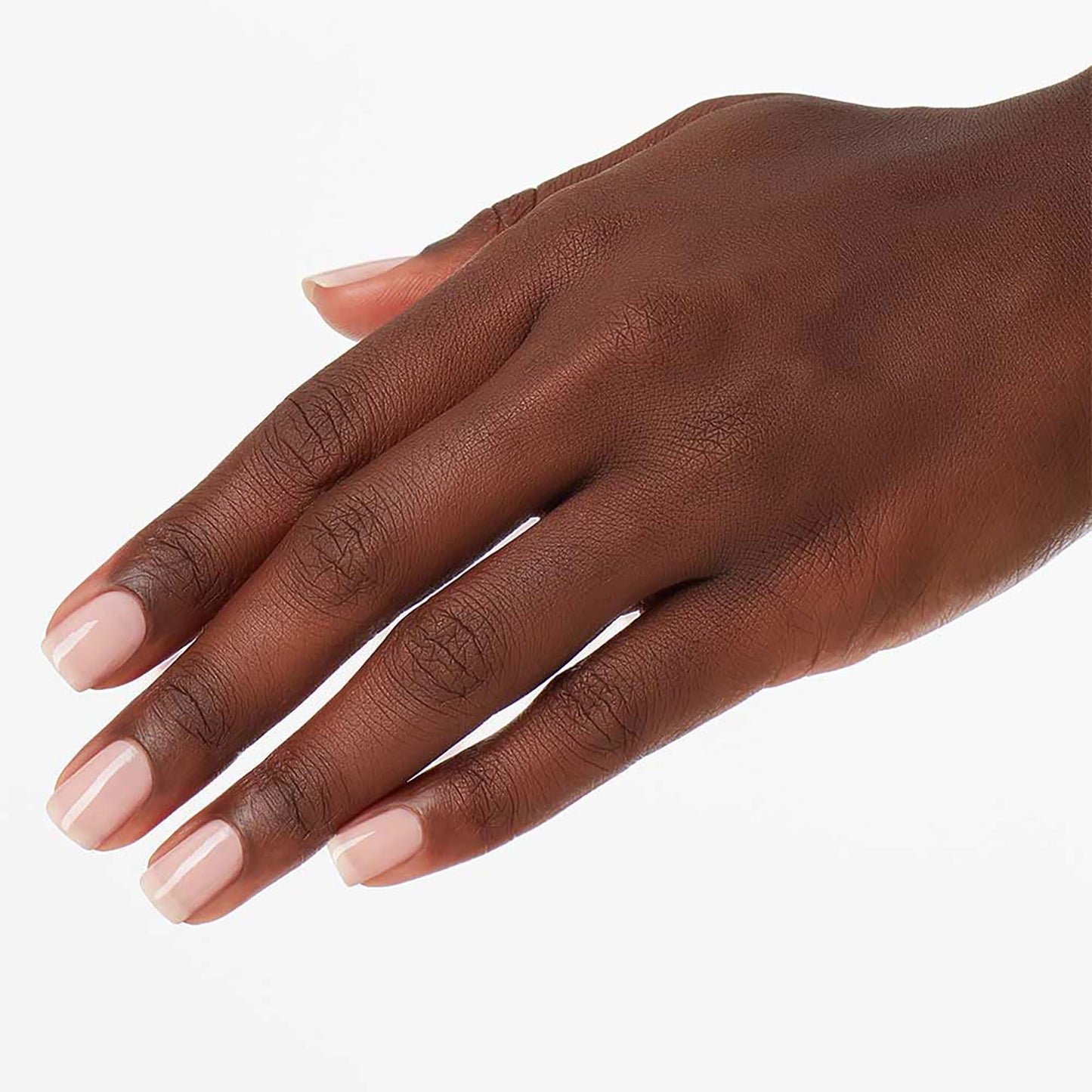 OPI Nail Lacquer Put it in Neutral | Sheer Soft Pink Crème Chip Resistant Nail Polish | Fast Drying, Streak Free