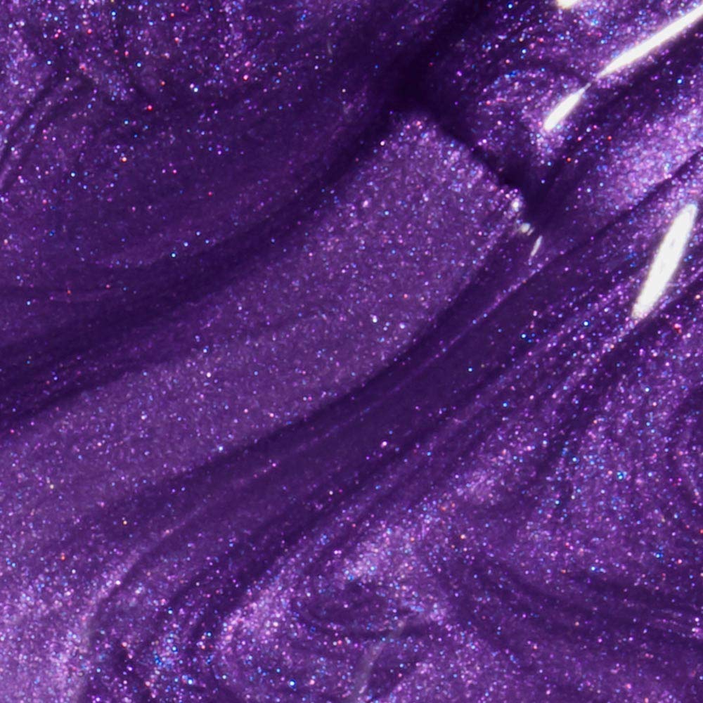 OPI Nail Lacquer Purple With a Purpose | Opaque Dark Purple Shimmer Chip Resistant Nail Polish | Fast Drying, Streak Free