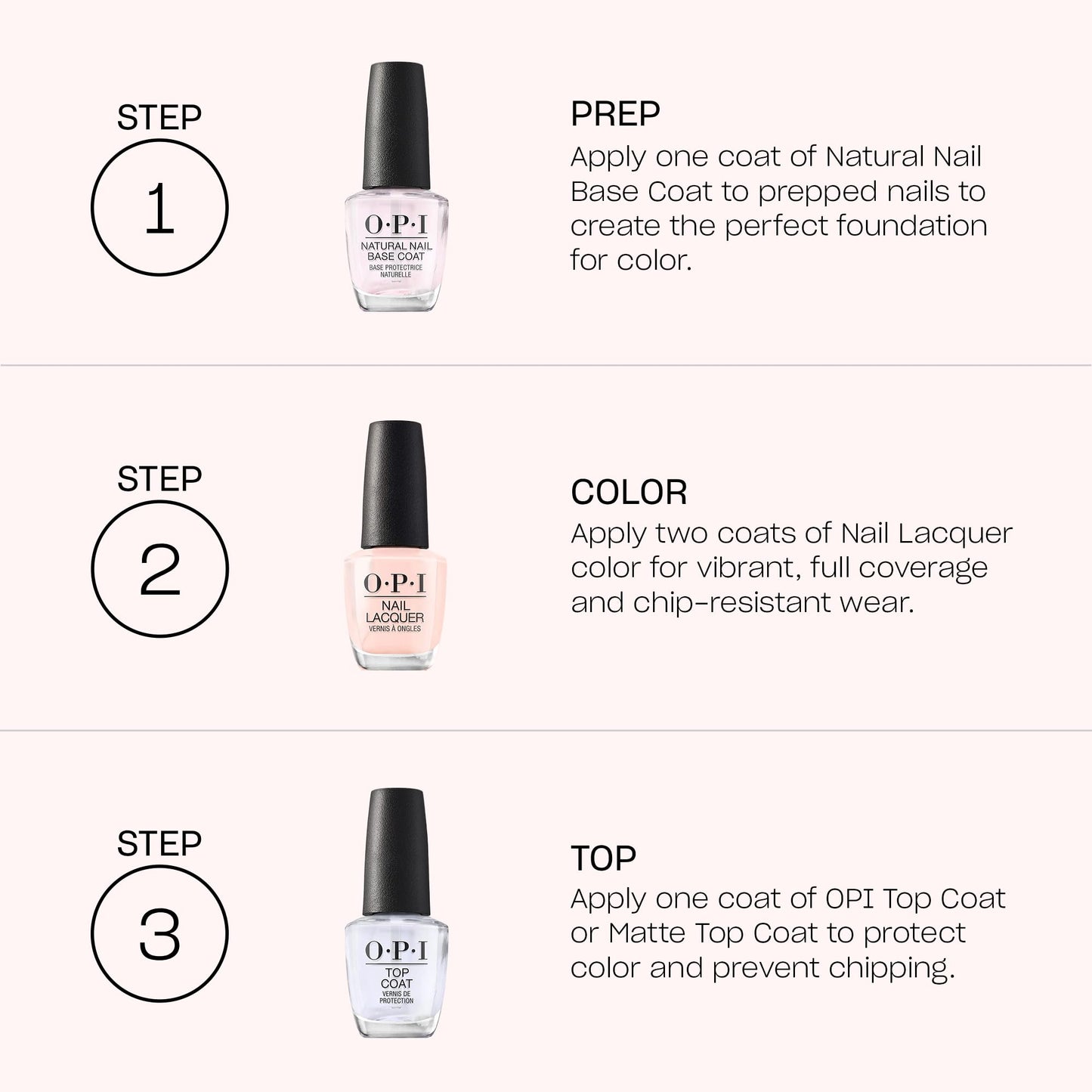 OPI Top Coat | Nail Polish Top Coat | Prevents Chipping, Protects Nails, High Gloss Shine