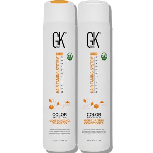 GK HAIR shampoo and conditioner set - Sulfate Free shampoo and Conditioner For Volumizing, Hydrating & Color Treated Hair-Made with Aloe vera, Parki Butter- Free of Parabens & Phthalates (10.1 Fl Oz)