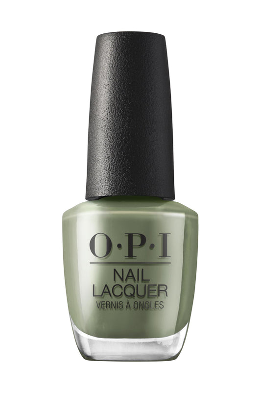OPI Nail Lacquer Cargo All Out | Opaque Cool Army Green Crème Chip Resistant Nail Polish | What's Your Mani-tude | Fall 2025