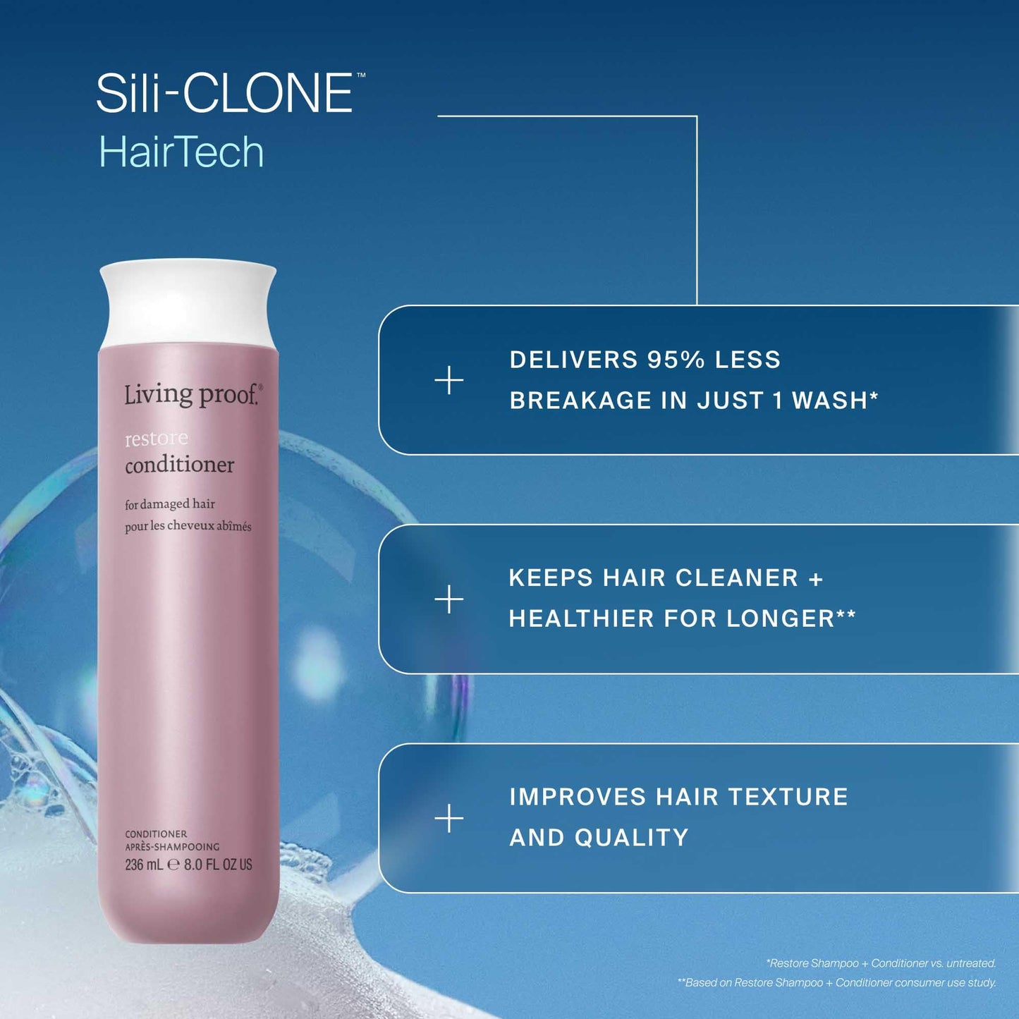 Restore Conditioner Repairs & Strengthens, Adds Shine For All Hair Types, 8 oz