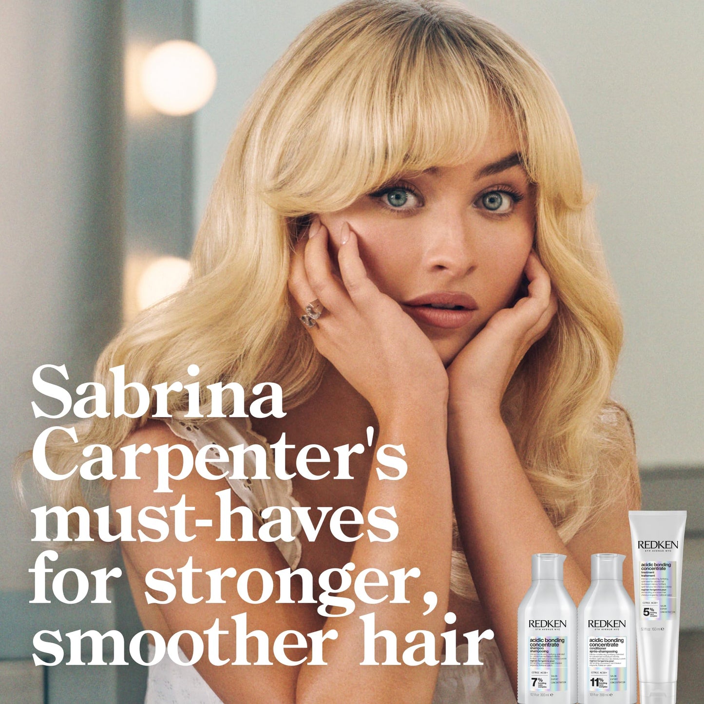 Redken Bonding Conditioner for Damaged Hair Repair, Acidic Bonding Concentrate, For All Hair Types