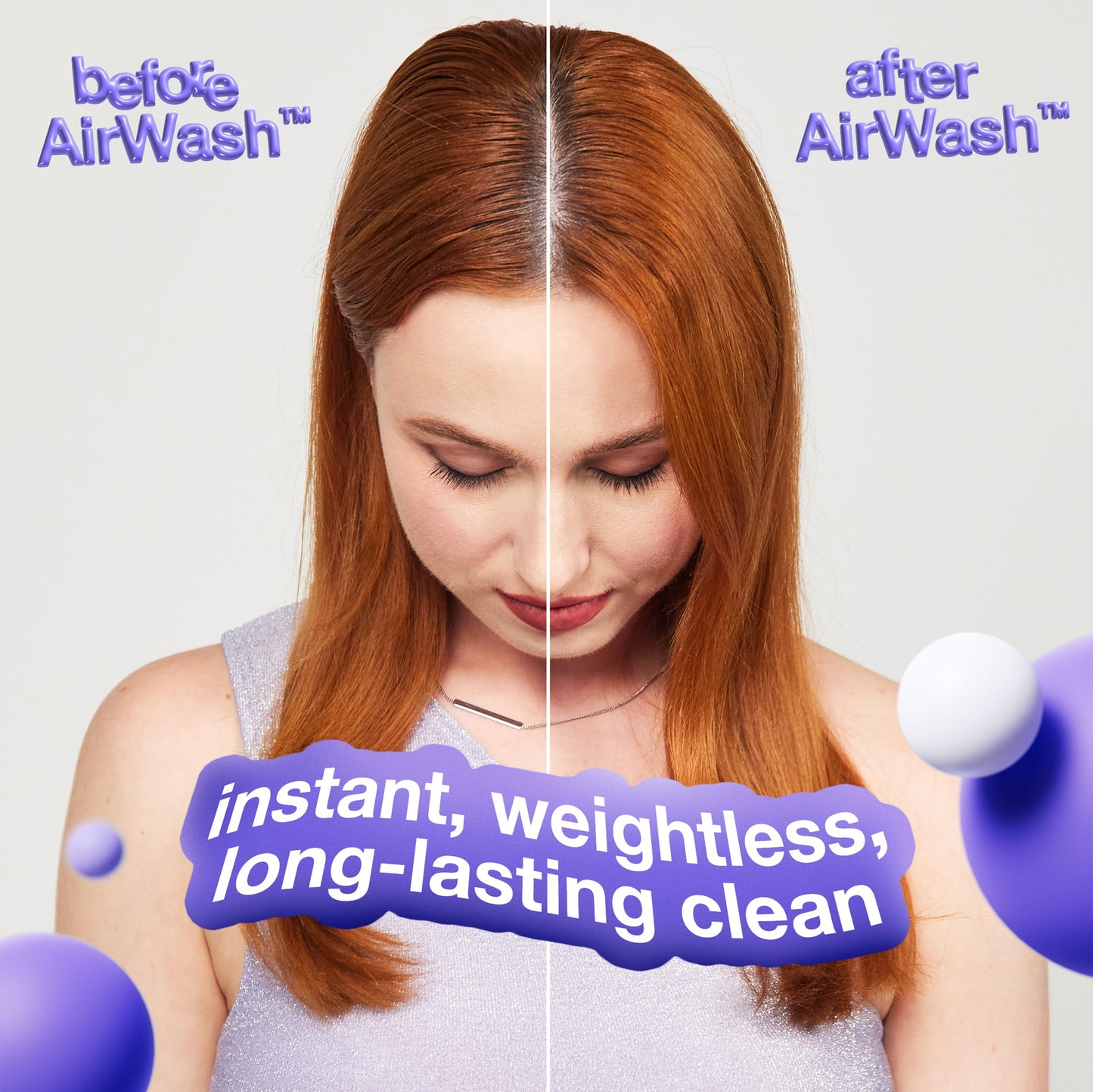 K18 AirWash™ Dry Shampoo, Non-Aerosol, Balances Scalp & Controls Excess Oil Production, 1.6 Fl Oz