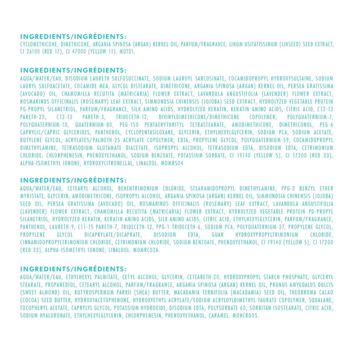 Moroccanoil Repair Travel Set