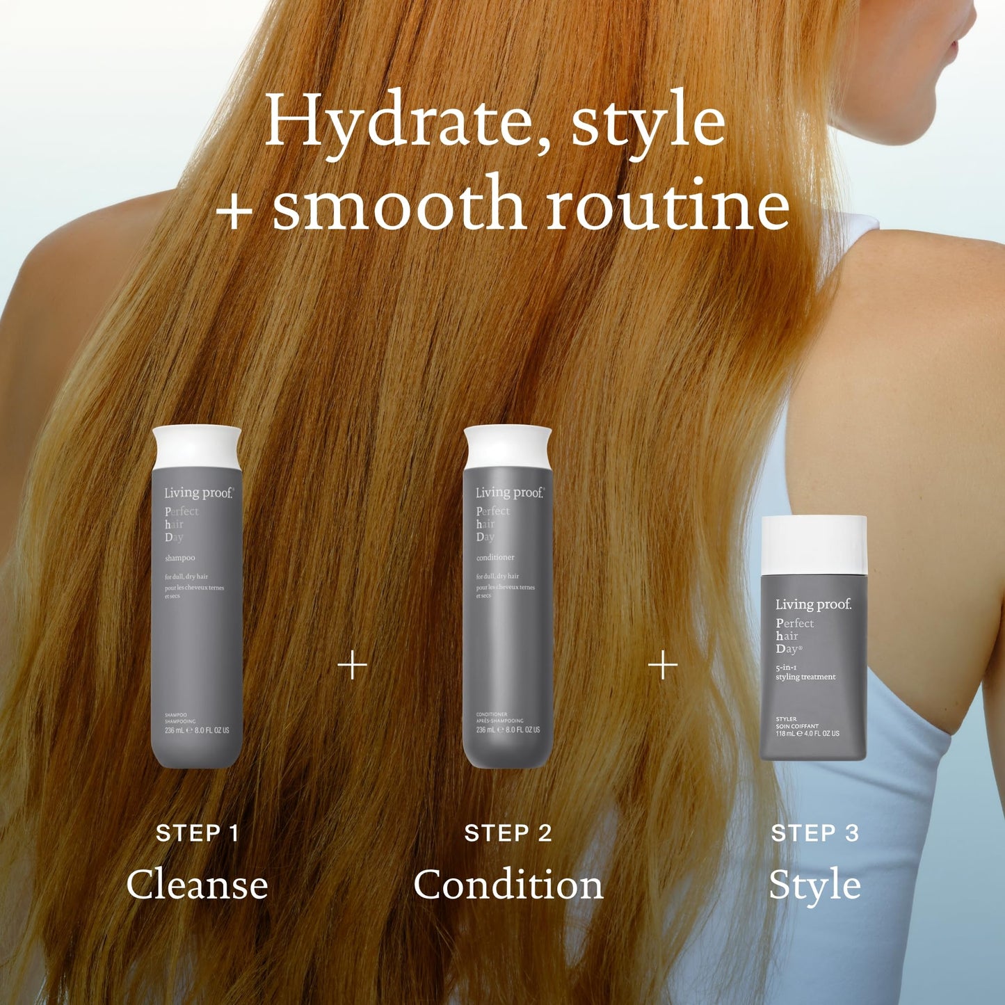 Living Proof Perfect Hair Day Shampoo & Conditioner 8.5/ Each