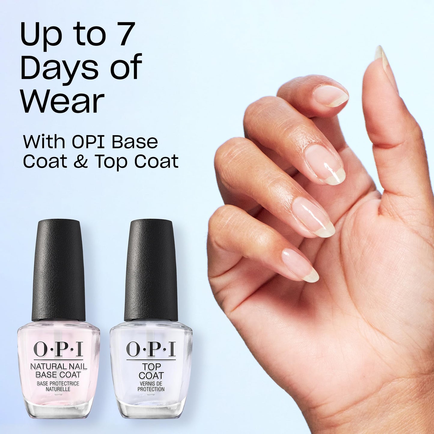 OPI Nail Lacquer, Barefoot in Barcelona, Nude Nail Polish, 0.5 fl oz