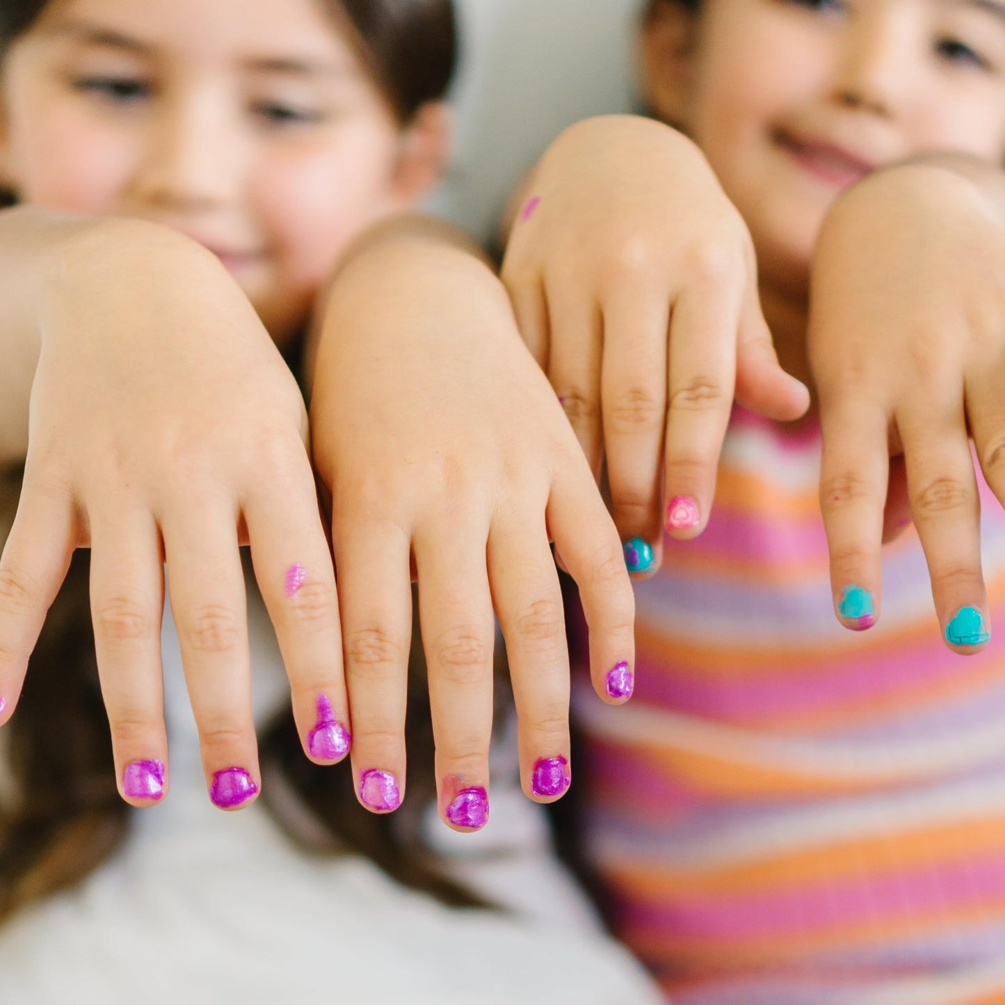 Piggy Paint | 100% Non-Toxic Girls Nail Polish | Safe, Cruelty-free, Vegan, & Low Odor for Kids| You Take the Cake (6 Polish Set)