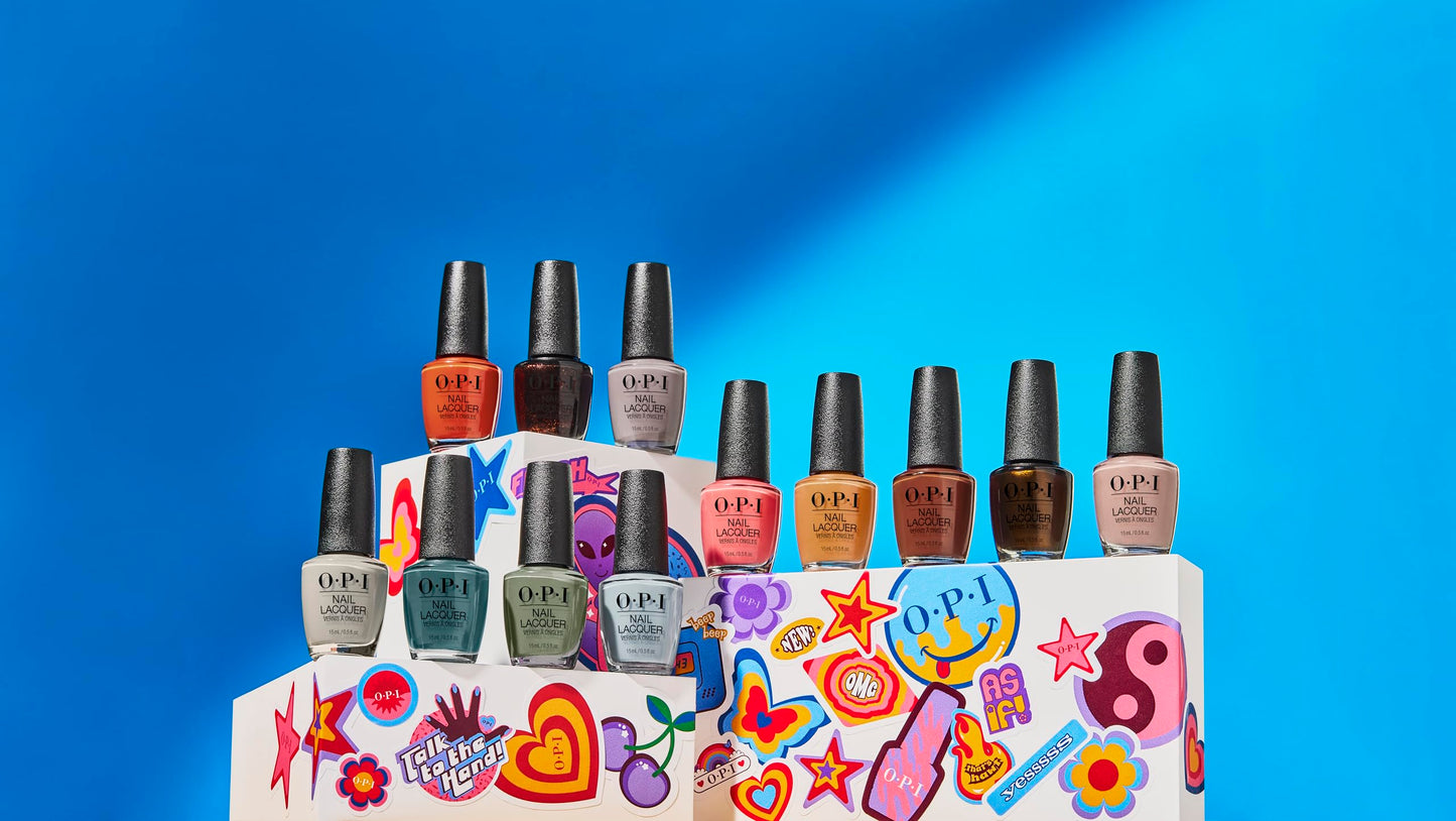 OPI Nail Lacquer Cargo All Out | Opaque Cool Army Green Crème Chip Resistant Nail Polish | What's Your Mani-tude | Fall 2025