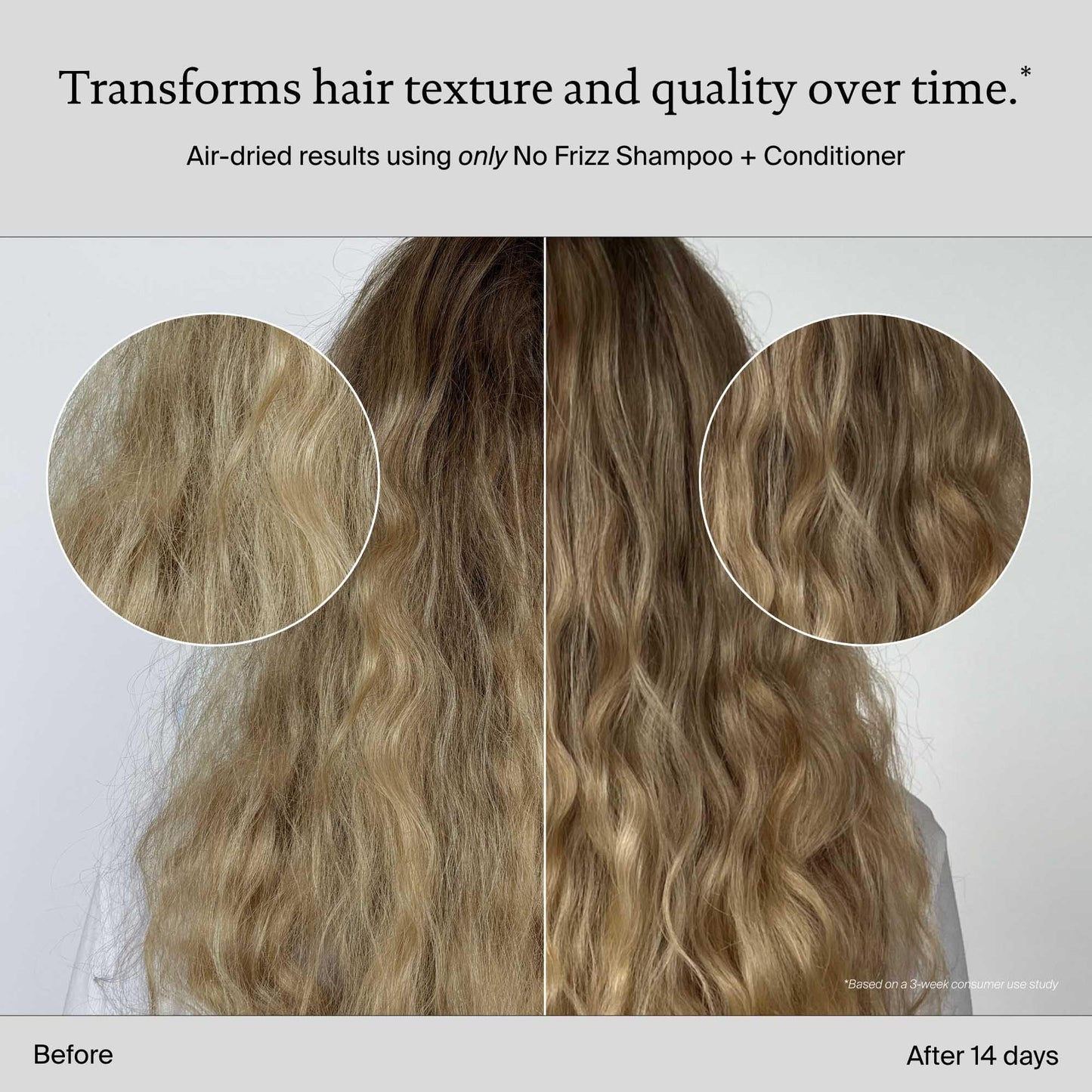 Living Proof No Frizz Shampoo Controls Frizz, Smoothes and Softens Hair for All Hair Types, 8 oz