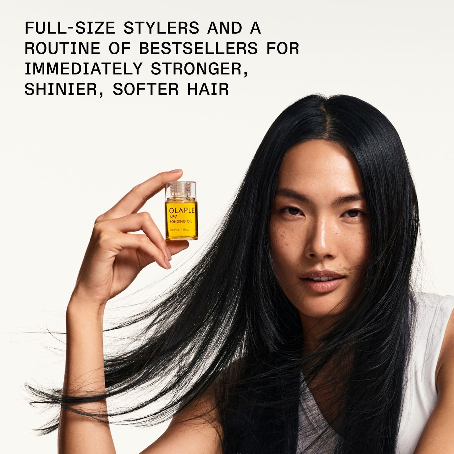 Olaplex Full-On Shine Hair Gift Set: Limited-edition Set with Hair Perfector, Shampoo & Conditioner, Scalp Treatment & Full Sized Bond Smoother & Bonding Oil for Shiny, Smooth, Strong Hair in One Use