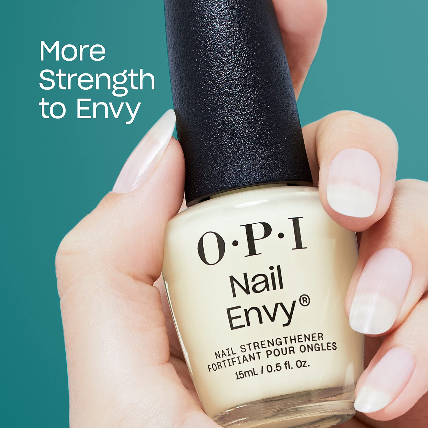 OPI Nail Envy Nail Strengthener Clear | Strengthening Nail Polish Treatment | For Weak & Thin Nails